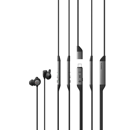 Наушники беспроводные Huawei FreeLace Pro 2 вакуумные для спорта черные