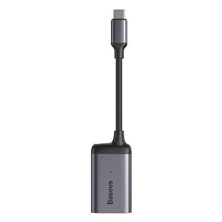 Переходник Type-C - HDMI 4K, Type-C PD Baseus Enjoyment серый