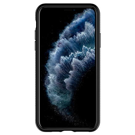 Чехол для iPhone 11 Pro Max гелевый Spigen SGP Liquid Air матовый черный