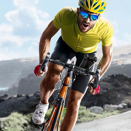 Держатель на руль велосипеда или мопеда для телефона до 6.5 дюйма Ugreen LP181 черный