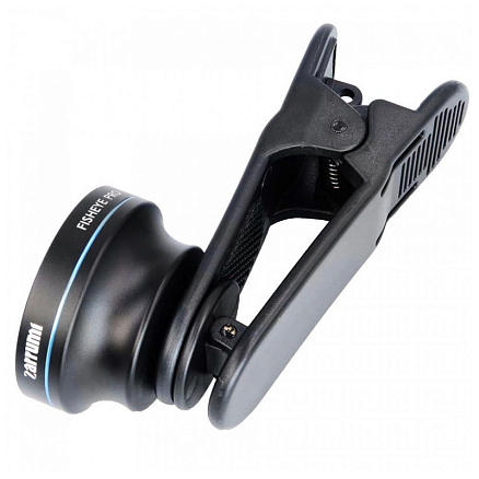 Объектив для телефона Zarrumi Fisheye 12 мм 190° универсальный на прищепке