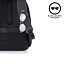Рюкзак XD Design Bobby Hero Small с отделением для ноутбука до 13,3 дюйма и USB портом антивор черный