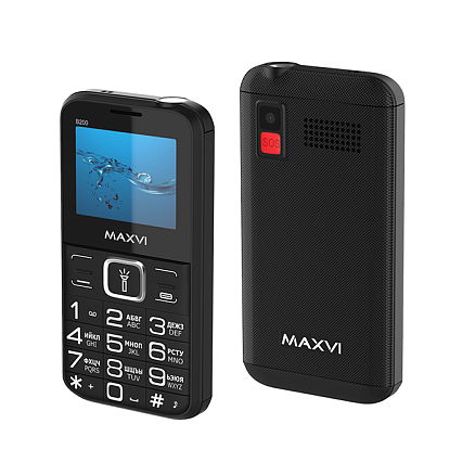 Мобильный телефон Maxvi B200 черный