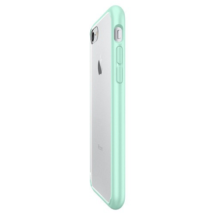 Чехол для iPhone 7, 8 гибридный Spigen SGP Ultra Hybrid прозрачно-мятный