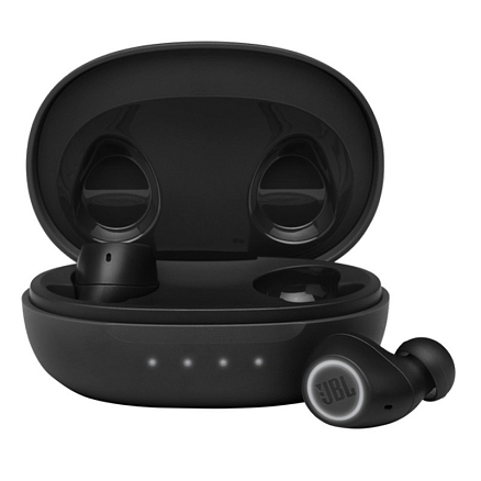 Наушники TWS беспроводные JBL Free II вакуумные с микрофоном черные