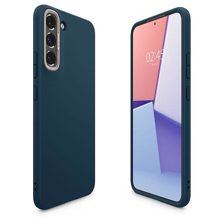 Чехол для Samsung Galaxy S22+ гелевый Spigen Cyrill Palette Color Brick синий