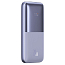 Внешний аккумулятор Baseus Bipow Pro Digital Overseas Edition с дисплеем 10000мАч (USB, Type-C, ток 3А, быстрая зарядка PD, QC 3.0, 20Вт) фиолетовый