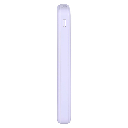 Внешний аккумулятор TFN Porta с дисплеем 20000мАч (2 x USB, Type-C, microUSB, быстрая зарядка, 22.5Вт) фиолетовый