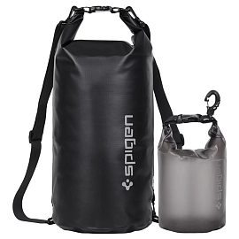 Водонепроницаемая сумка 20 л + 2 л Spigen A630 черная