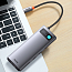 Хаб (разветвитель) Type-C - 2 x HDMI, 3 х USB 3.0, Type-C PD, RJ45 Baseus Gleam Series серый
