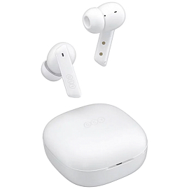 Наушники TWS беспроводные Bluetooth QCY MeloBuds вакуумные с микрофоном белые