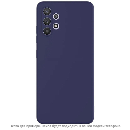 Чехол для Huawei Y6p силиконовый CASE Cheap Liquid синий