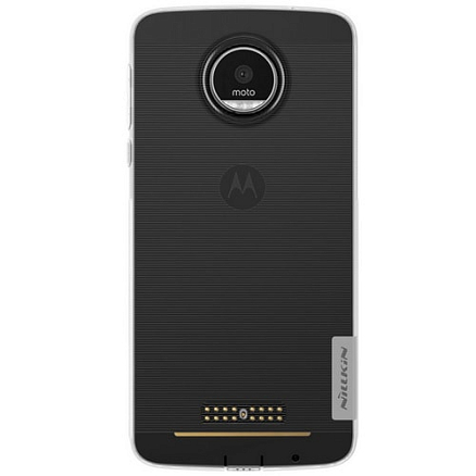Чехол для Motorola Moto Z мягкий Nature TPU Nillkin прозрачный