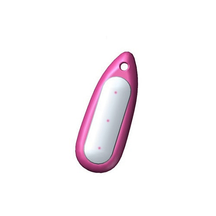Чехол кулон для Xiaomi Mi Band силиконовый розовый