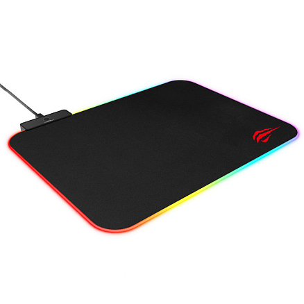 Коврик для мышки Havit MP901 с подсветкой игровой черный