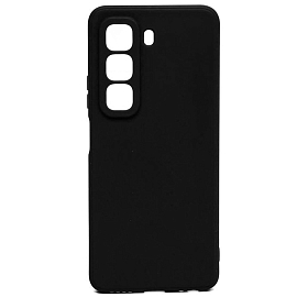 Чехол для Infinix Hot 50 Pro силиконовый Color Soft Touch черный
