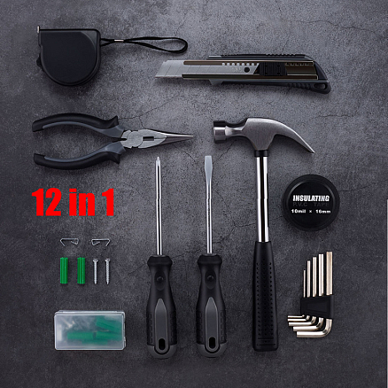 Набор инструментов Xiaomi Jiuxun Toolbox 12 в 1