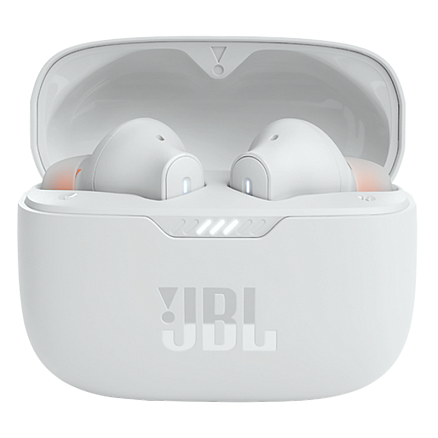 Наушники TWS беспроводные Bluetooth JBL Tune 230NC вакуумные с микрофоном и активным шумоподавлением белые