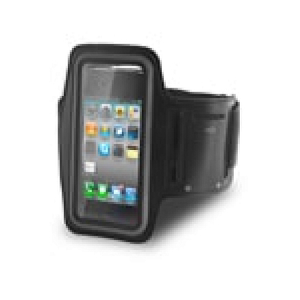 Чехол универсальный для телефона до 5.1 дюйма спортивный наручный GreenGo Premium черный