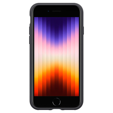 Чехол для iPhone 7, 8, SE 2020, SE 2022 силиконовый Spigen Silicone Fit черный