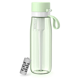 Бутылка для воды спортивная с фильтром Philips GoZero Everyday AWP2731 660 мл зеленая