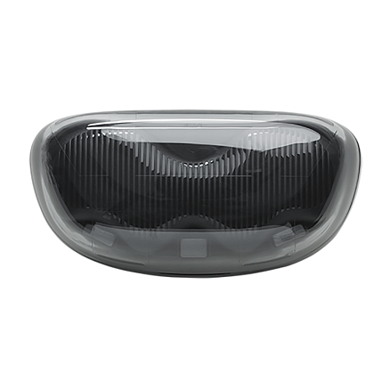 Наушники TWS беспроводные JBL Tune Beam Ghost вакуумные с микрофоном прозрачно-черные