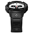 Чехол с ремешком для Samsung Galaxy Watch 4 Classic 42 мм гелевый Spigen Rugged Armor Pro черный
