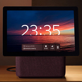 Колонка с умным дисплеем Яндекс Станция Дуо Макс (красный)