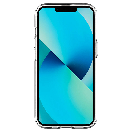 Чехол для iPhone 13 гелевый ультратонкий Spigen Liquid Crystal прозрачный
