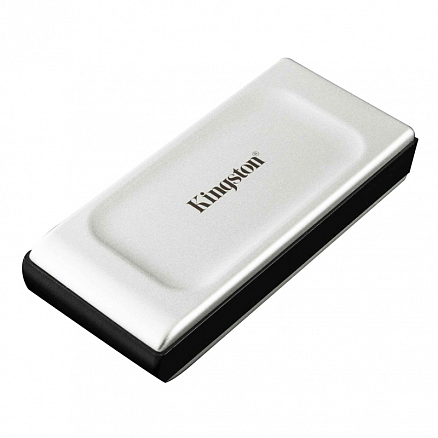 Внешний SSD накопитель Kingston XS2000 1TB Type-C USB 3.2 Gen2x2 серебристый
