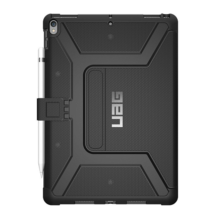 Чехол для iPad Pro 10.5, Air 2019 гибридный для экстремальной защиты - книжка Urban Armor Gear UAG Metropolis черный