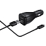 Зарядное устройство автомобильное с двумя USB входами 2А и microUSB кабелем Samsung EP-LN920BBEGRU черное