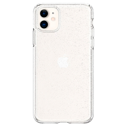 Чехол для iPhone 11 гелевый с блестками Spigen SGP Liquid Crystal Glitter прозрачный