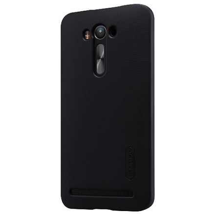 Чехол для Asus Zenfone 2 Laser ZE550KL пластиковый тонкий Nillkin Super Frosted черный