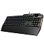 Клавиатура Asus TUF Gaming K1 USB с подсветкой влагозащитная игровая черная