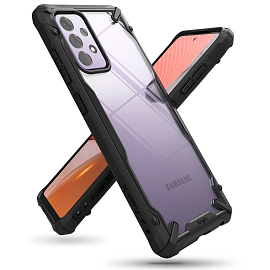 Чехол для Samsung Galaxy A72 гибридный Ringke Fusion X черный