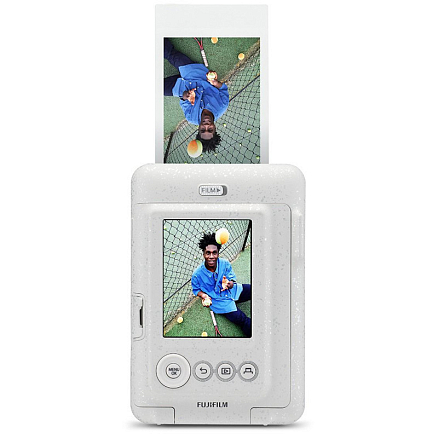 Фотоаппарат мгновенной печати Fujifilm Instax Mini LiPlay белый мрамор