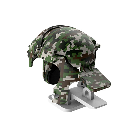 Триггеры (джойстик) для телефона Baseus Level 3 Helmet GA03 (2 кнопки) камуфляж серый
