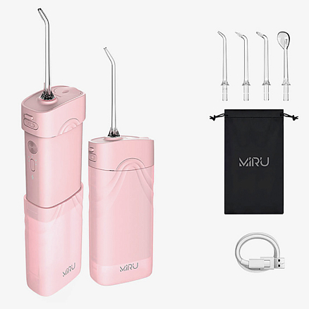 Ирригатор для полости рта Miru BIP-003 розовый
