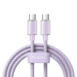 Кабель McDodo CA-3672 USB Type-C - USB Type-C (1.2 м, фиолетовый)