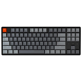 Клавиатура Keychron K8 J3 RU с RGB подсветкой (Gateron G Pro Brown) механическая серая