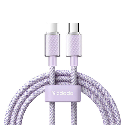 Кабель McDodo CA-3672 USB Type-C - USB Type-C (1.2 м, фиолетовый)