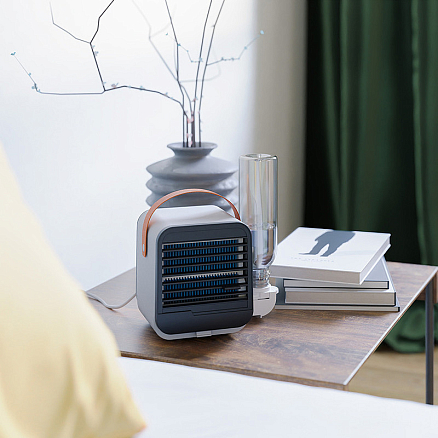 Вентилятор c увлажнителем воздуха портативный настольный Beurer LV 50 белый