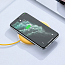 Беспроводная зарядка для телефона 15W Baseus Jelly (быстрая зарядка) желтая