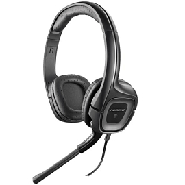 Наушники Plantronics Audio 355 накладные с микрофоном для компьютера в разъемы 3,5 мм
