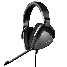 Наушники Asus ROG Delta Core полноразмерные с микрофоном игровые черные