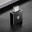 Переходник Type-C - USB (папа - мама) хост OTG Baseus Exquisite черный
