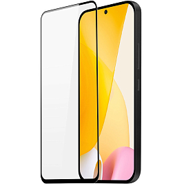 Защитное стекло для Xiaomi 12 Lite на весь экран противоударное Dux Ducis 9D черное