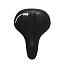 Сиденье для велосипеда широкое гелевое с амортизаторами Dunlop D-41969 черное
