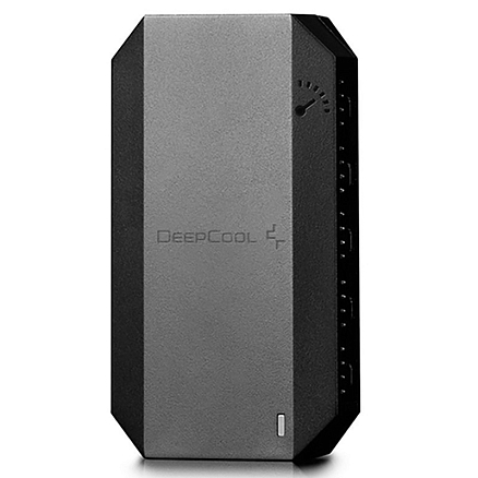 Разветвитель питания на 10 вентиляторов (кулеров) для корпуса ПК Deepсool FH-10 черный